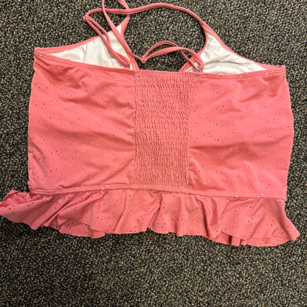 Floral‎ Pink and Blue Swimsuit Coral Reef 3XL - Picture 7 of 10